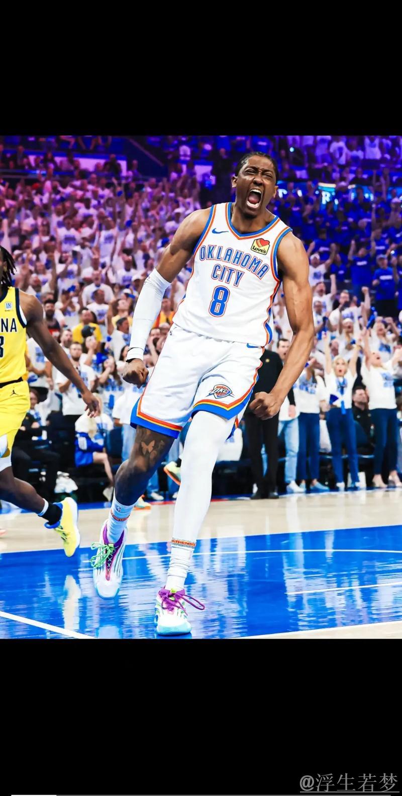 6月14日总决赛:雷霆对阵步行者 杰伦·威廉姆斯精彩表现 6月14日总决赛:雷霆对阵步行者 杰伦·威廉姆斯精彩表现